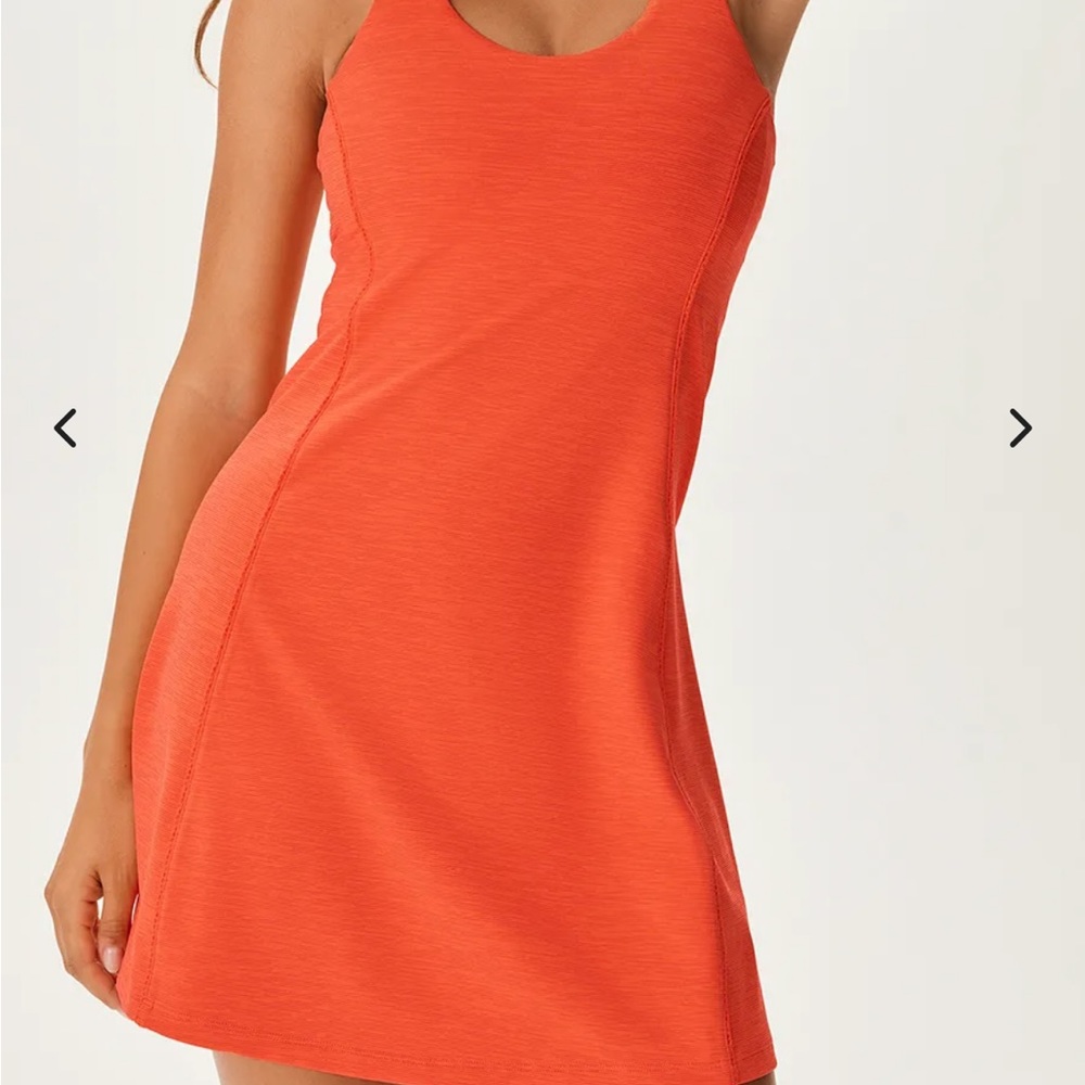 NWT Outdoor Voices Doing Things Dress size M coral